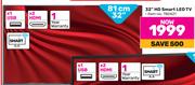 JVC 32"(81cm)  HD Smart LED TV