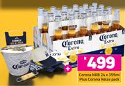 Corona NRB 24 x 355ml Plus Corona Relax Pack