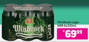 Windhoek Lager NRB-6 x 330ml