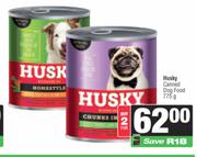 Husky Canned Dog Food-For 2 x 775g
