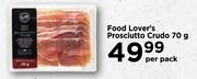 Food Lover's Prosciutto Crudo-70g Each