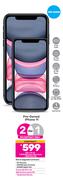 2 x Apple iPhone 11 Pre Owned-On 1.3GB Red Core More Data + Red Flexi 80