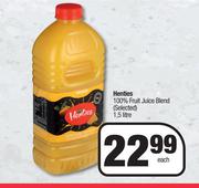 Henties 100% Fruit Juice Blend (Selected)-1.5Ltr Each