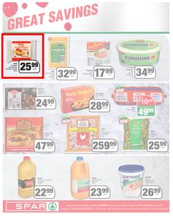 SPAR COUNTRY EASTERN CAPE : Here For you (24 August - 5 September 2021) Valid In Amahlathi, Bedford, Buffalo Flats, Cala, Centane, Hankey, Komga, Nemato, Patensie, Peddie, Zastron, Indwe, Kwa-Fetting, page 4