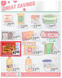 SPAR COUNTRY EASTERN CAPE : Here For you (24 August - 5 September 2021) Valid In Amahlathi, Bedford, Buffalo Flats, Cala, Centane, Hankey, Komga, Nemato, Patensie, Peddie, Zastron, Indwe, Kwa-Fetting, page 4