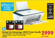 HP Deskjet Ink Advantage 4828 Printer Bundle-Per Bundle