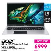 Acer 39cm (15.6") Aspire 3 Intel Core i3 Laptop