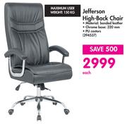 Jefferson High-Back Chair