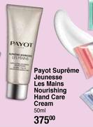 Payot Supreme Jeunesse Les Mains Nourishing Hand Care Cream-50ml