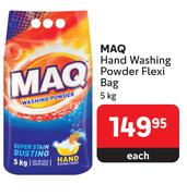 Maq Hand Washing POwder Flexi Bag-5Kg Each