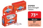 Disprin Extra Strength Tablets-52 x 2's