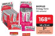 Bioplus Energy Tonic (All Variants)-48 x 10ml