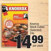 Knorrox Stock Cubes (Selected)-24s Per Pack