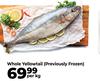 Whole Yellowtail (Previously Frozen)-Per Kg