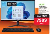 Acer 54cm (21.5") Aspire C22 Intel Celeron All In One Desktop