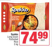 Spekko Long Grain Parboiled Rice-5Kg