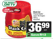 Black Cat Peanut Butter Assorted-400g