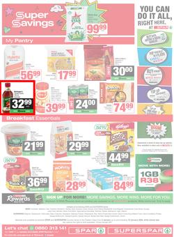 SPAR & SUPERSPAR Eastern Cape Country : Specials (05 January - 19 January 2026), page 4