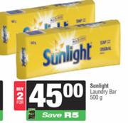 Sunlight Laundry Bar-For 2 x 500g