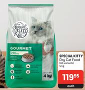 Special Kitty Dry Cat Food (All Variants)-4Kg Each