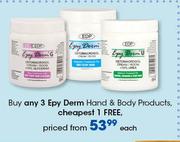 EPY Derm Hand & Body Products-Each