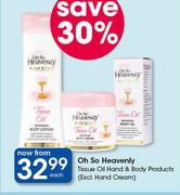 Oh So Heavenly Tissue Oil Hand & Body Products (Excl. Hand Cream)-Each