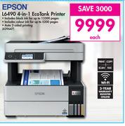 Epson L6490 4-In-1 Eco Tank Printer 429647
