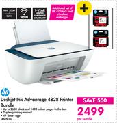 HP Deskjet Ink Advantage 4828 Printer Bundle 460935-Per Bundle