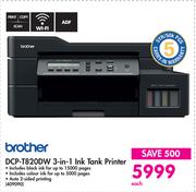 Brother DCP-T820DW 3-In-1 Ink Tank Printer 409090