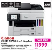 Canon Maxify GX7040 4 In 1 Mega Tank Printer 427955