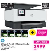 HP Officejet Pro 9013 Printer Bundle 460945-Per Bundle