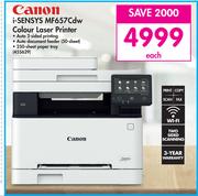 Canon i-Sensys MF657Cdw Colour Laser Printer 455629