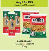 Pasta Grande Macaroni Or Spaghetti-For Any 5 x 500g
