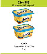 Rama Spread For Bread Tub-For 2 x 1Kg