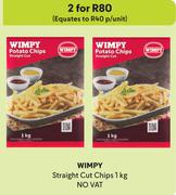 Wimpy Straight Cut Chips-For 2 x 1Kg