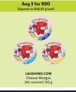 Laughing Cow Cheese Wedges (All Variants)-For Any 3 x 120g