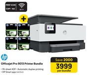 Hp Officejet Pro 9013 Printer Bundle 460945-Per Bundle