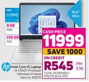 HP Intel Core i5 Laptop