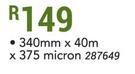 Dampcourse SABS Approved 340mm x 40mm x 375mm Micron