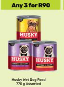 Husky Wet Dog Food Assorted-For Any 3 x 775g