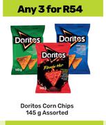 Doritos Corn Chips Assorted-For Any 3 x 145g