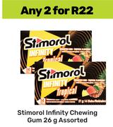 Stimorol Infinity Chewing Gum Assorted-For Any 2 x 26g