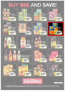 SPAR SAVEMOR EASTERN CAPE : Big Stokvel Deals (22 November - 19 December 2021) Valid in Alexandria, Dordrecht, Hanover, Hogsback, Idutywa, Willowvale, Mooiplaas, Richmond, page 4