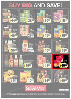 SPAR SAVEMOR EASTERN CAPE : Big Stokvel Deals (22 November - 19 December 2021) Valid in Alexandria, Dordrecht, Hanover, Hogsback, Idutywa, Willowvale, Mooiplaas, Richmond, page 4