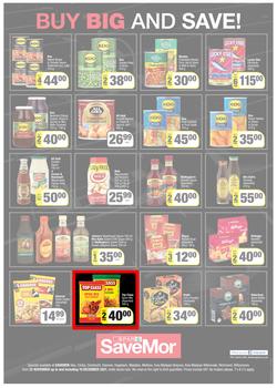 SPAR SAVEMOR EASTERN CAPE : Big Stokvel Deals (22 November - 19 December 2021) Valid in Alexandria, Dordrecht, Hanover, Hogsback, Idutywa, Willowvale, Mooiplaas, Richmond, page 4