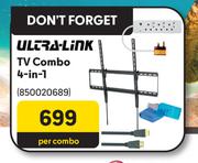 Ultra Link TV Combo 4 In 1-Per Combo