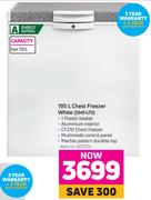 Defy 195L Chest Freezer White DMF470