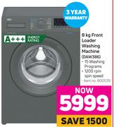 Defy 8Kg Front Loader Washing Machine DAW386