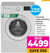 Defy 6Kg Front Loader Washing Machine DAW381