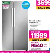 Defy 555L Side By Side Fridge DFF436